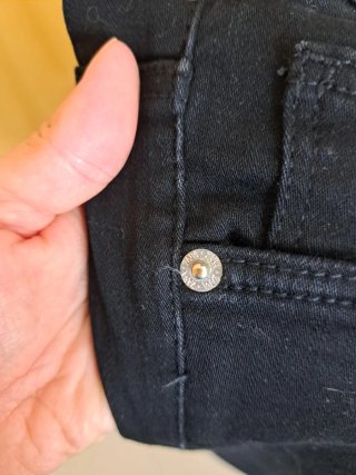 ZARA Seminuevos Jeans Negros Talla 34
