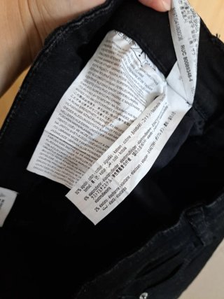 ZARA Seminuevos Jeans Negros Talla 34