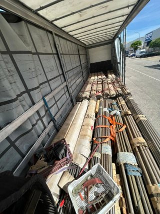 Barras de acero estirado y torneado