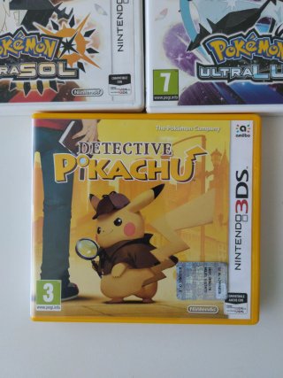 Pokemon Ultra Sol y Ultra Luna + Detective Pikachu