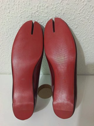 Zapatos Tabi Rojo Talla 39