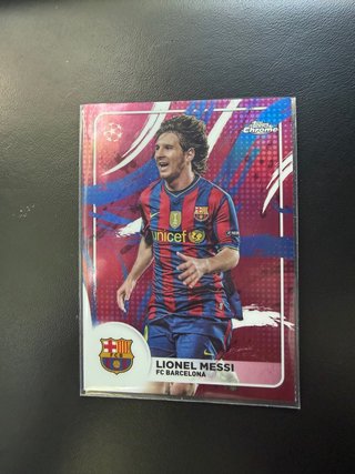 Cromos Lionel Messi FC Barcelona Topps Chrome