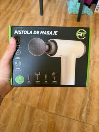 Pistola de masajes
