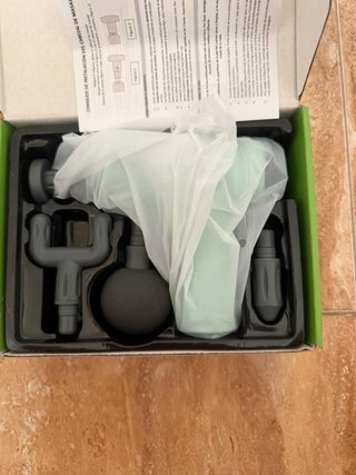Pistola de masajes