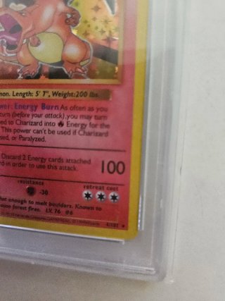 Pokemon Charizard Holo 1st Edition PSA 10