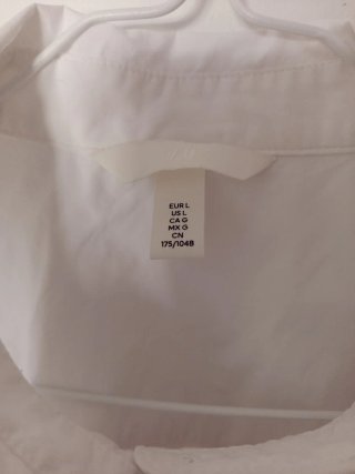 Camisa oversize H&M