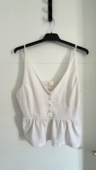 Blusa de verano blanca