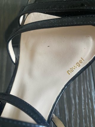 Sandalias LODI Tacón Alto Negro T40