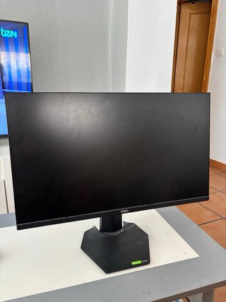 Monitor Dell Negro y Multicolor