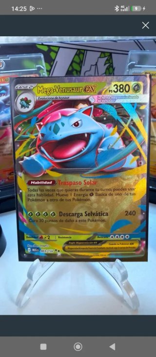 Carta Pokémon Mega Venusaur EX 380 PS
