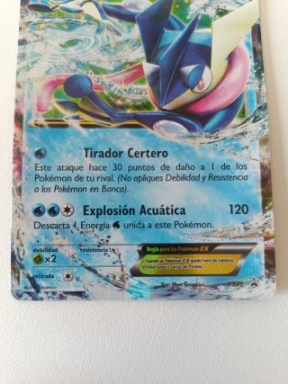 Greninja EX XY20 Black Star Promo Holo Español
