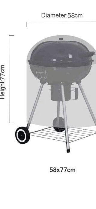 2 Fundas Impermeables para Barbacoa Nuevas