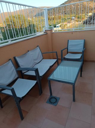 Conjunto terraza: 2 sillones individuales sillon