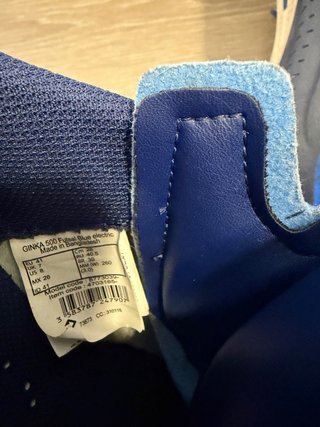 Zapatillas Fútbol Sala Azul y Blanco