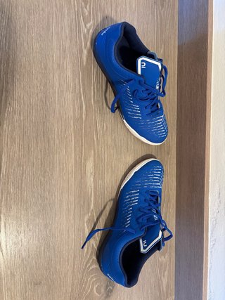 Zapatillas Fútbol Sala Azul y Blanco