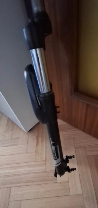 Horquilla Bicicleta Suspensión Negra