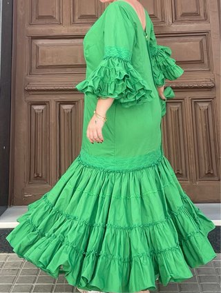 Traje de Flamenca Talla Grande máximo Talla 54