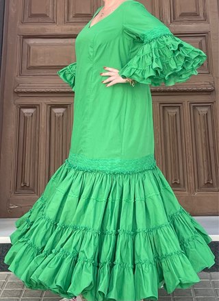 Traje de Flamenca Talla Grande máximo Talla 54