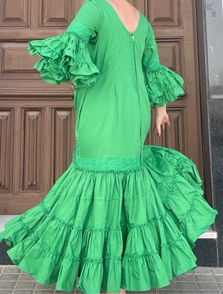 Traje de Flamenca Talla Grande máximo Talla 54