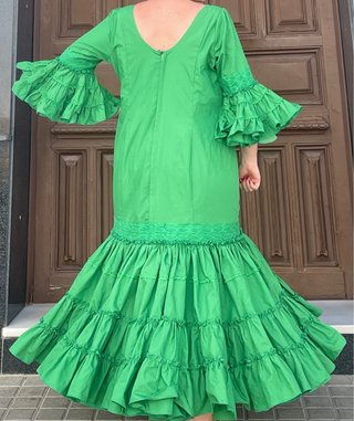 Traje de Flamenca Talla Grande máximo Talla 54