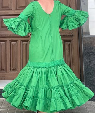 Traje de Flamenca Talla Grande máximo Talla 54