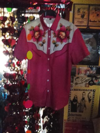 Camisa Verano Floreada Talla M