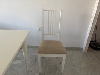 Mesa comedor extensible y juego 4 sillas