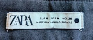 Falda pantalón de Zara
