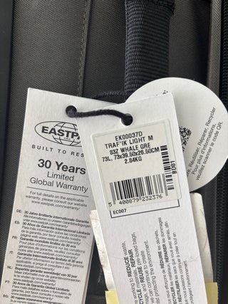 Maleta Eastpak Traf'ik Light M 73cm Gris
