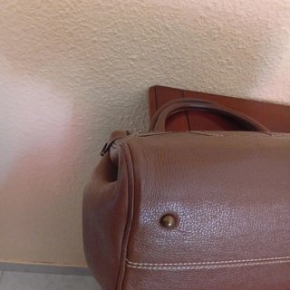 Bolso Purificación García Marrón Piel impecable