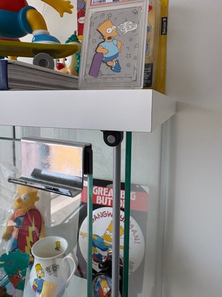 Vitrina IKEA DETOLF Blanca Cristal