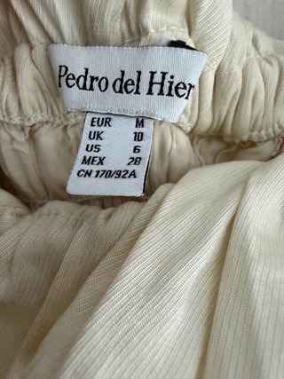 Vestido largo Pedro del Hierro marfil