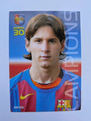 Lote cromos Messi F.C. Barcelona