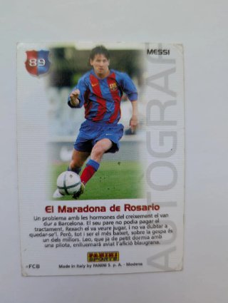 Lote cromos Messi F.C. Barcelona