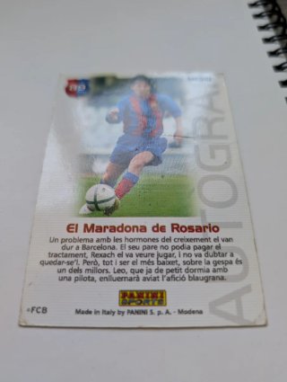 Lote cromos Messi F.C. Barcelona