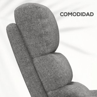 Sillón Eléctrico reclinable y elevador Gris