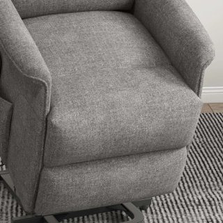 Sillón Eléctrico reclinable y elevador Gris