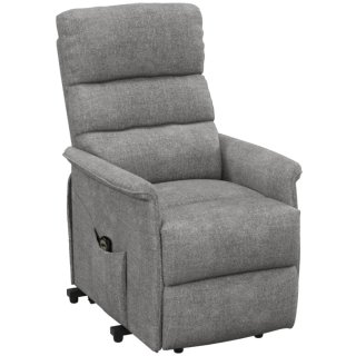 Sillón Eléctrico reclinable y elevador Gris