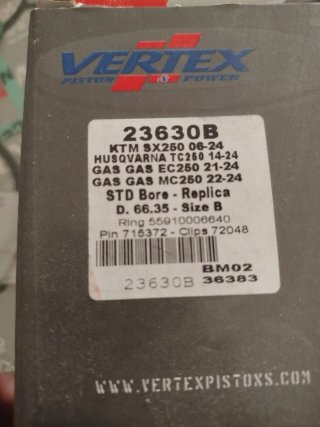 Juego Juntas Motor KTM EXC 250-300 17-23 Athena