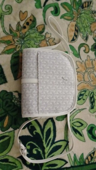 Bandolera Goyard Paris Blanca
