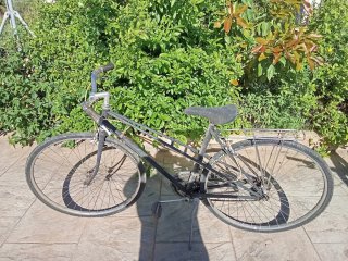 Bicicleta clásica negra