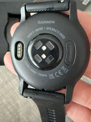 Garmin Venu 2 Smartwatch Negro/Plata