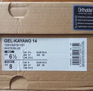 Asics Gel Kayano 14 Talla 39.5