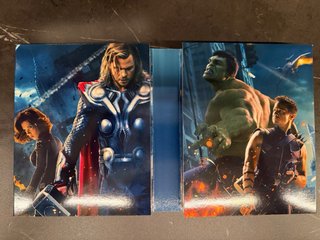 Colección Blu-ray Los Vengadores Marvel 6 Película