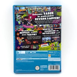 Splatoon Wii U Nintendo PAL ITA Completo Amiibo