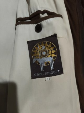 Chaqueta de ante hombre