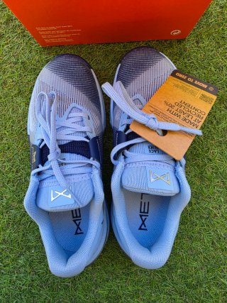 Nike Metcon 10 T 36 Crossfit Azul y plateado.