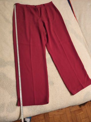 Blazer y pantalón granate