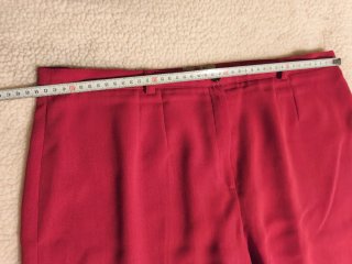 Blazer y pantalón granate