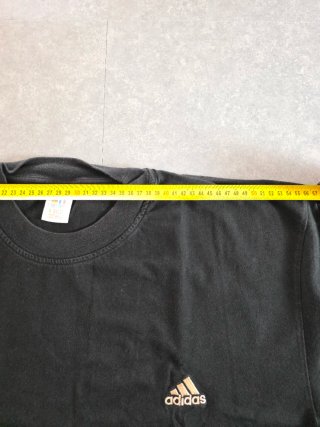 T-shirt Adidas Vintage Nera Made in England XL
